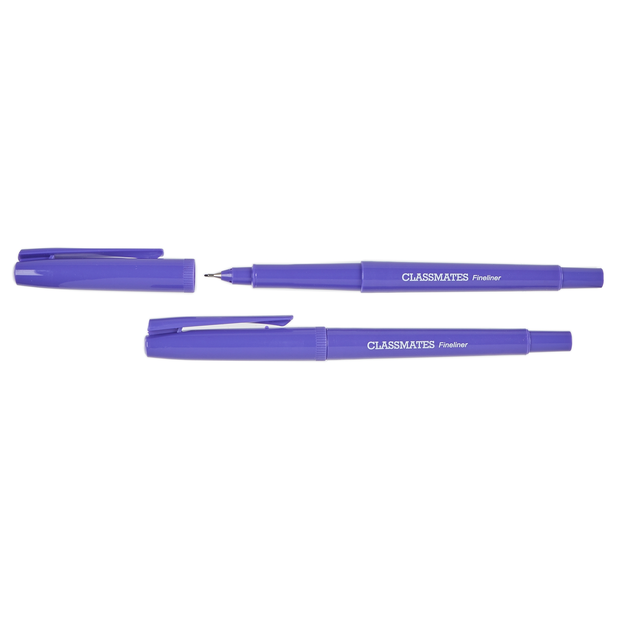 Classmates Fineliner Pen Purple - Pack of 10